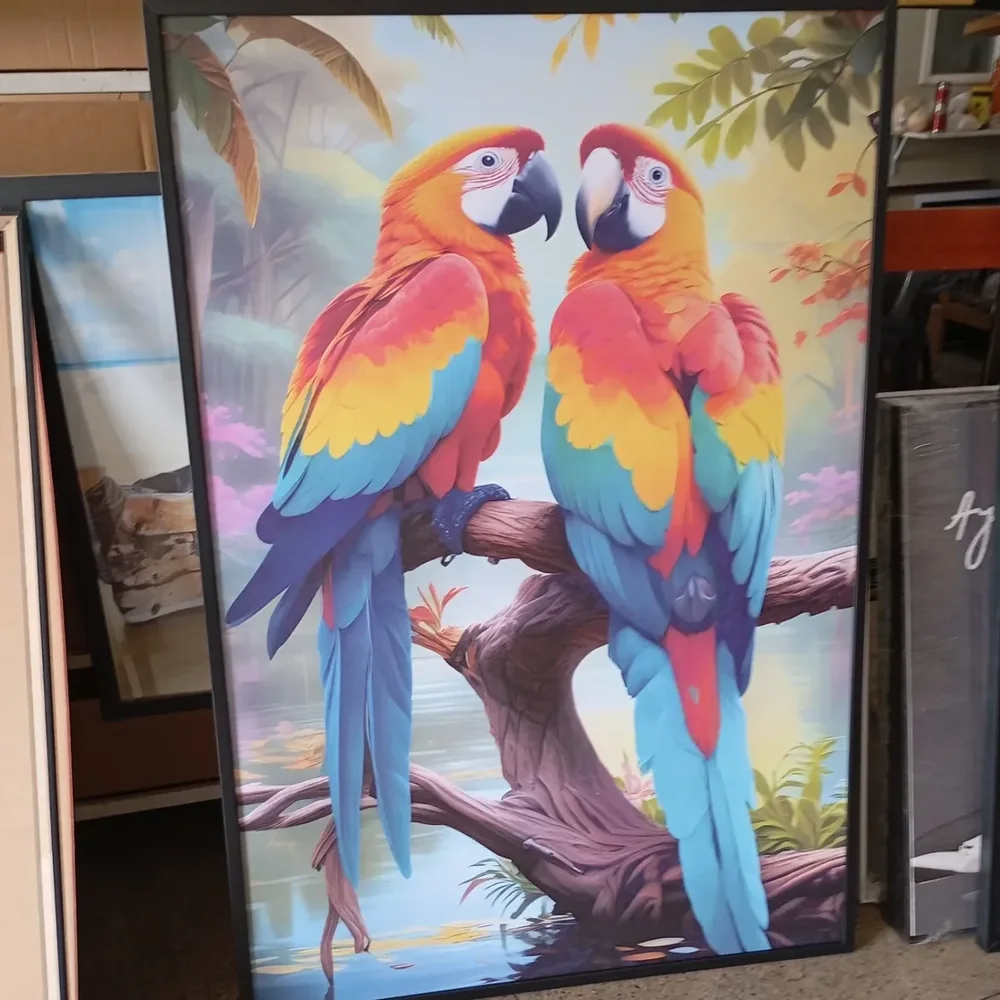 Quadro produzido pela Santa Cruz