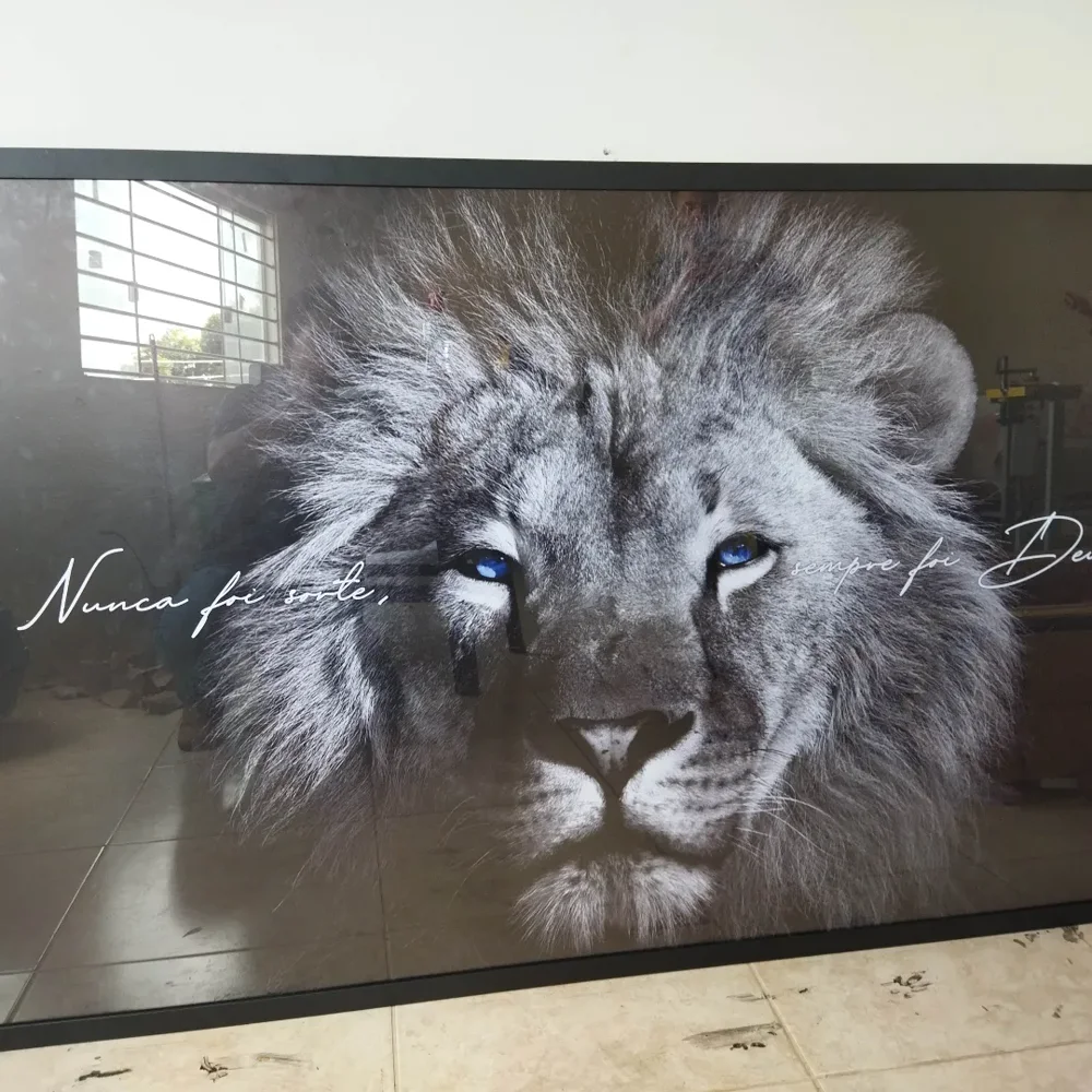 Nunca foi sorte, quadro da Santa Cruz Quadros e Molduras
