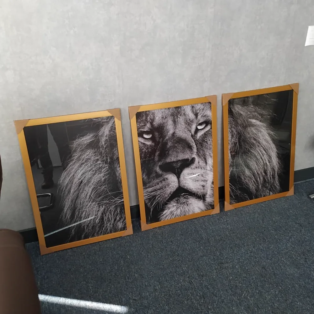 Quadro produzido pela Santa Cruz